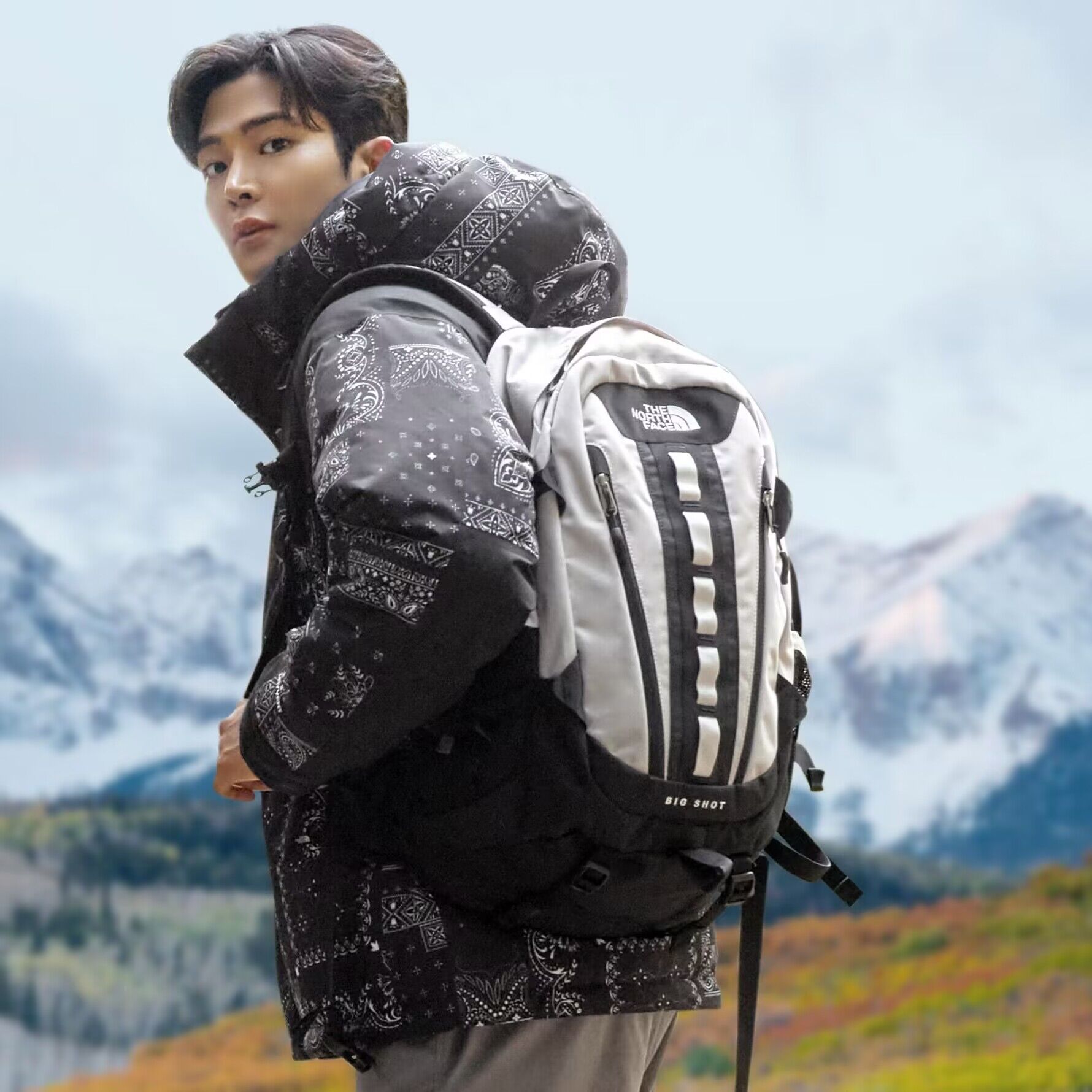 THE NORTH FACE リュックサック 大容量 男女兼用　韓国正規品