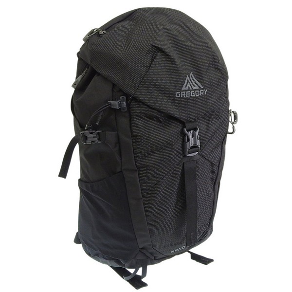 グレゴリー バッグ メンズ レディース リュックサック ブラック ESSENTIAL HIKING NANO 28 GR1530349974 GREGORY A4対応