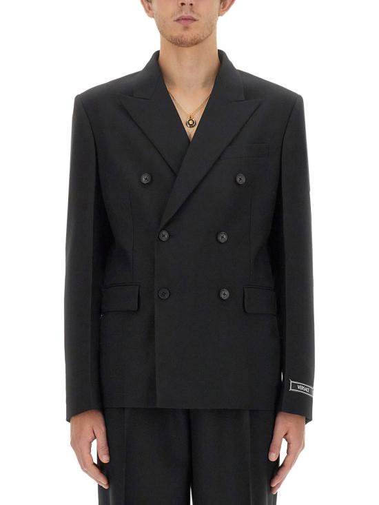 VERSACE Men Jacket 1012492 1A079781B000 BLACK
