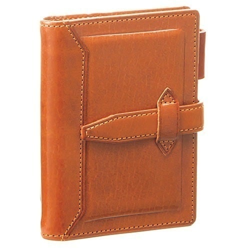 ダヴィンチ システム手帳 ロロマクラシック (ミニ5) 11mm ブラウン