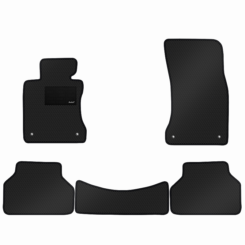 [防水マット]BMW 5シリーズ E60 E61セダン フロアマット [カーボン柄] 7,920円