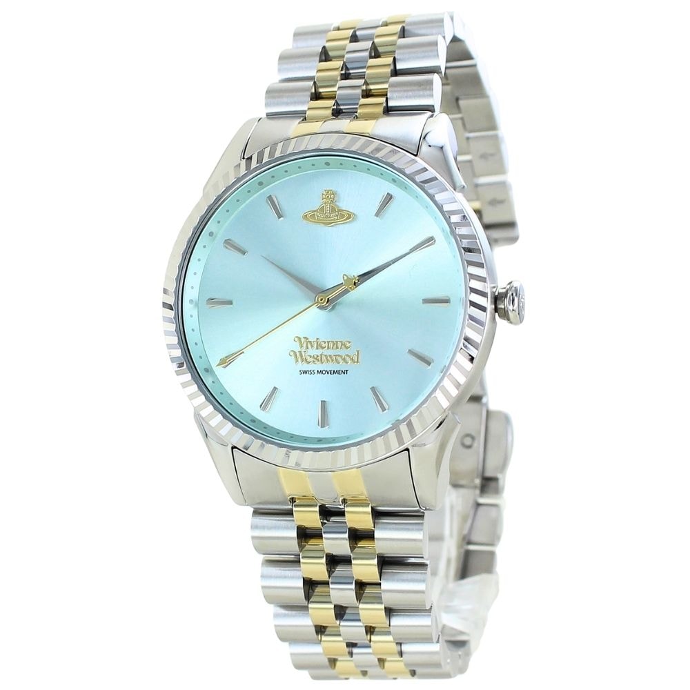 ヴィヴィアン ウエストウッド 腕時計 手表 レディース メンズ ユニセックス ライトブルー ブレスレット 時計 結婚記念日 誕生日 記念日プレゼント お祝い 彼女 妻 母親 女友達 ギフト ポイント消