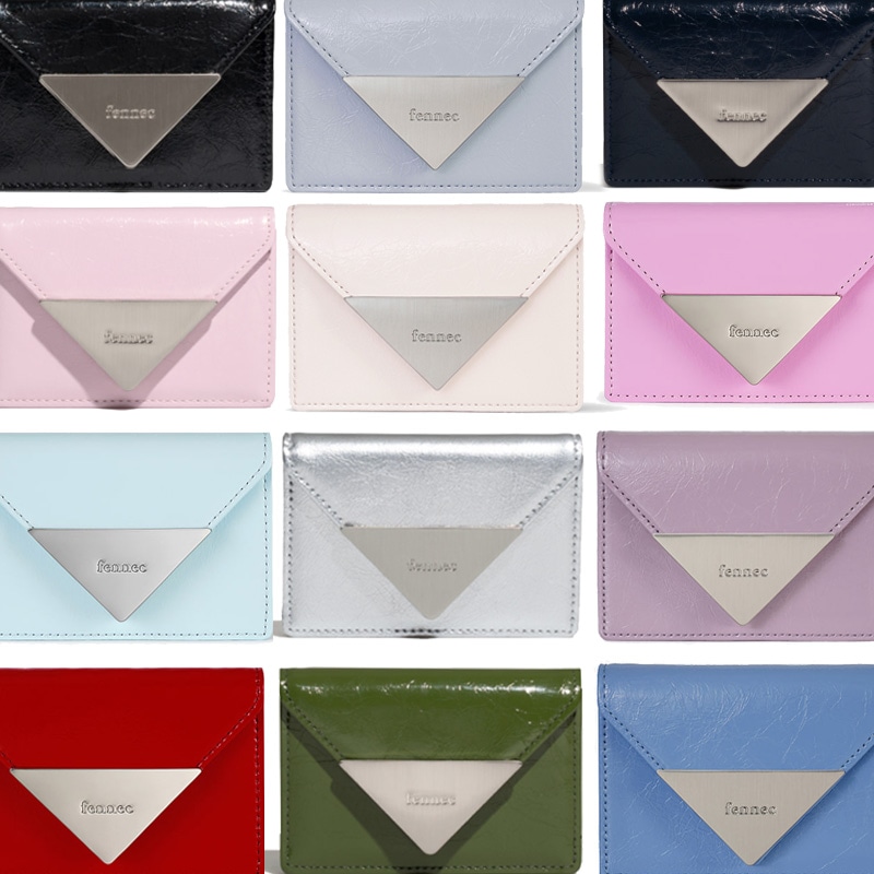 CRINKLE TRIANGLE ACCORDION POCKET / アコーディオンカードケース 全12色 ／ 2025年夏の新作カラーを含む 8,407円