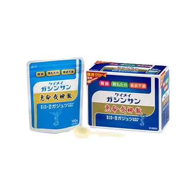 恵命我神散 徳用 パウチ袋［散剤タイプ］スプーン付き：400g（100g×4袋）入（青箱）【第二類医薬品】.