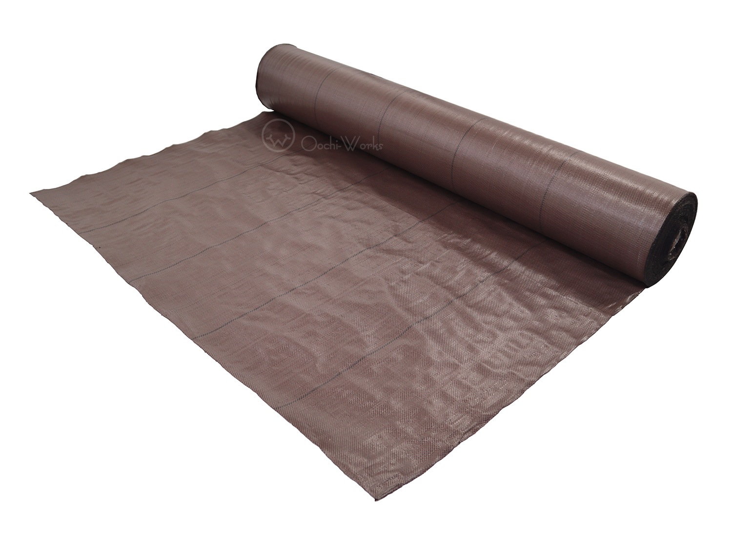 防草シート ブラウン 1ｍｘ100ｍ （耐用年数4-6年） 厚み0.4ｍｍ 厚手 草よけシート UV剤抗菌剤入り