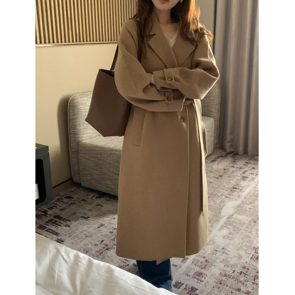 【高.品.質 】新作 高級感 コート 気質 通勤 トレンチコートAWアウター大人っぽチェスターコート ロングコート チェスターコート トレンチコート アウター 大きめサイズ