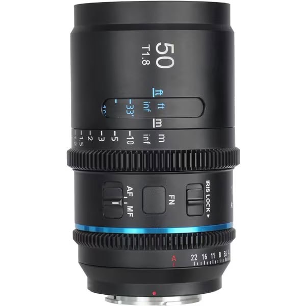 Astra 50mm T1.8 1.33X �A�i�����t�B�b�N�V�l�}�����Y �u���[�t���A AST-50-LB-JP [���C�JL�p]