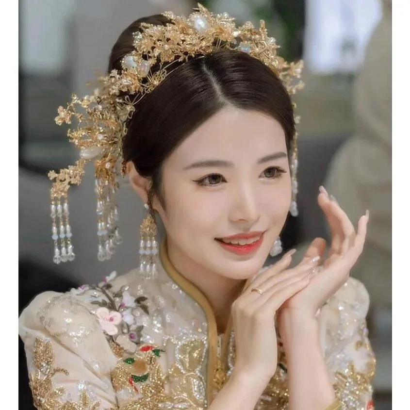 【急速出荷!】ヘアアクセサリー 中華 髪飾りセット 華流 コスム ハロウィン 小道具 コスプレグッズ ヘッドドレス レディース 中華 古代 時代劇 貴妃 皇后 仮装 変装 テ30%までに制限