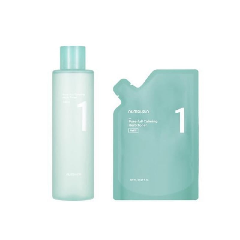 1番 ピュア フル カーミング ハーブ トナー 300ml + リフィル 300ml