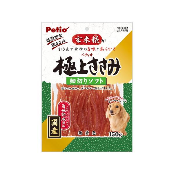 【1ケース】【お取り寄せ対象品】ペティオ　極上ささみ細切りソフト 150g [ペティオ] *30個