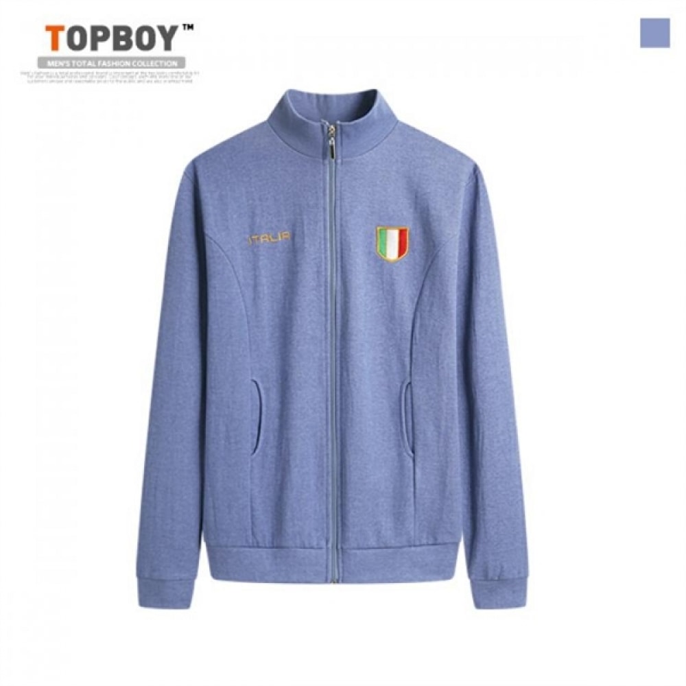 (トップボーイ) イタリア製刺繍入りジップアップジャンパー (DG084) 5,184円