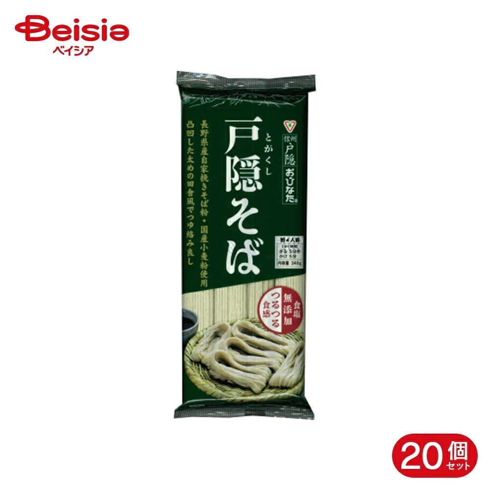 おびなた 戸隠そば 340g 20個