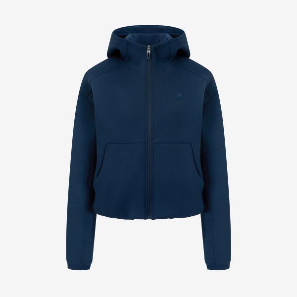 FILA フィットネスフードジャケット 二重生地