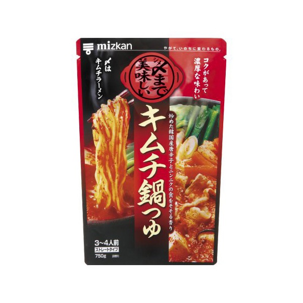 〆まで美味しいキムチ鍋つゆST 750g 12 メーカー直送