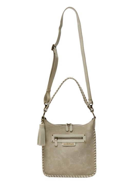 [ミルクフェド] ホイップステッチバッグ WHIPSTITCH BAG 103253053007 GREY ONE SIZE