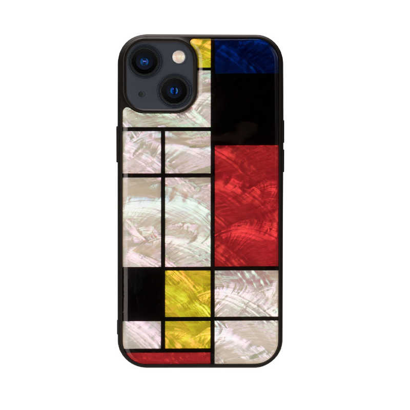 ROA　iPhone 14 Plus 6.7インチ 天然貝ケース Mondrian ikins　I23604I14M