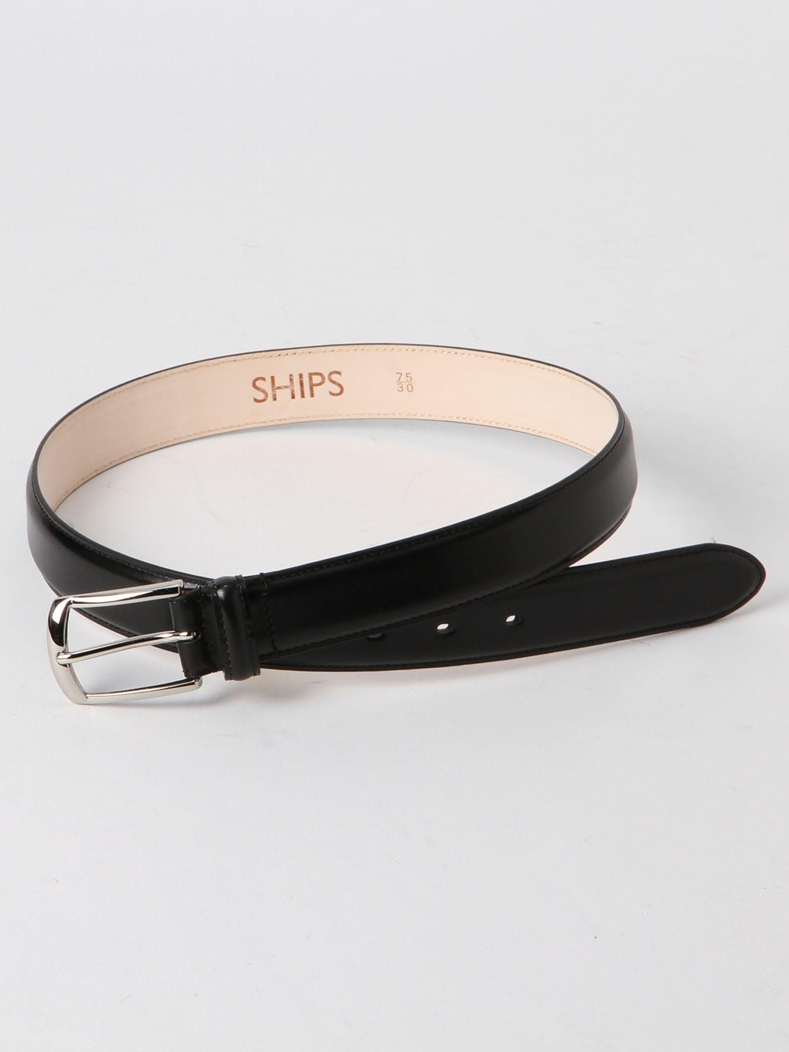 [シップス] ベルト ANNONEY フレンチカーフ ベルト メンズ 118131094