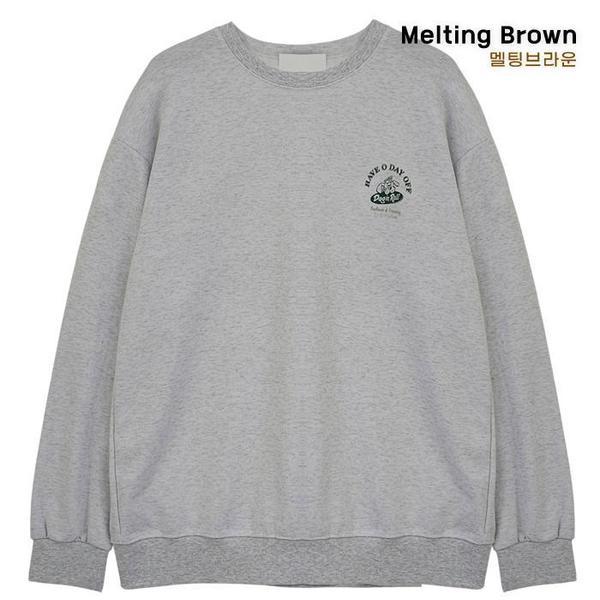 メンズマンツーマンメンズオーバーフィットTシャツ DR25