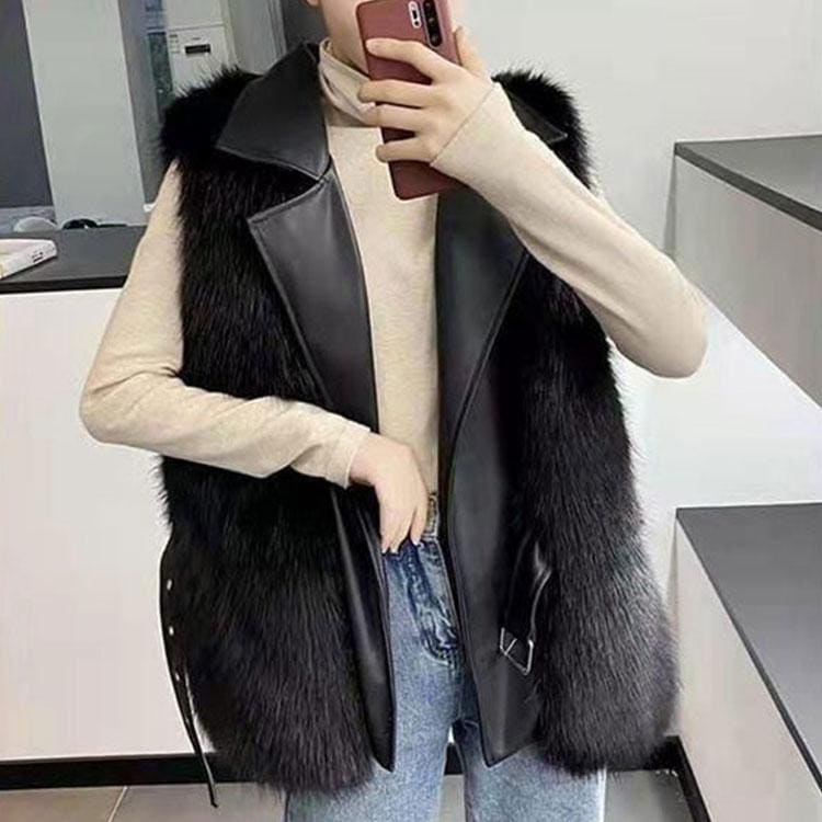 品質いいな新品 秋冬 レディース ファーコート 毛皮コート レディースコート フェイクファー アウター ファーベスト　暖かい 通勤　レディースアウター
