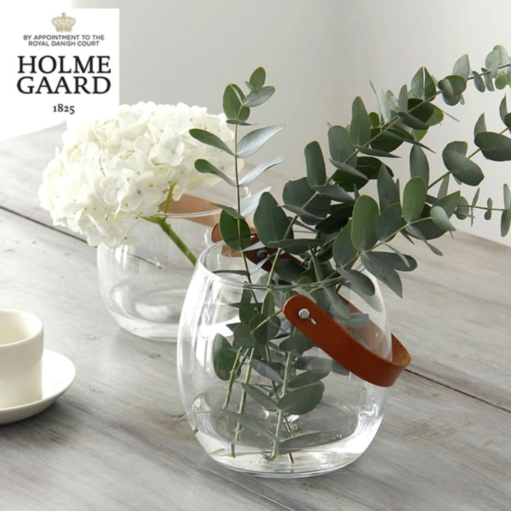 ホルムガード ガラスポット 16cm クリア 4343518 Holmegaard フラワーベース 花瓶 ガラス 北欧 インテリア