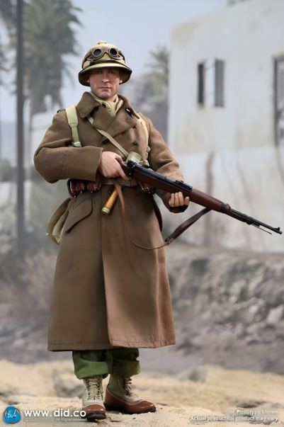 DID 第二次世界大戦ドイツ軍北アフリカ歩兵 1/6 スケールアクションフィギュア D80152