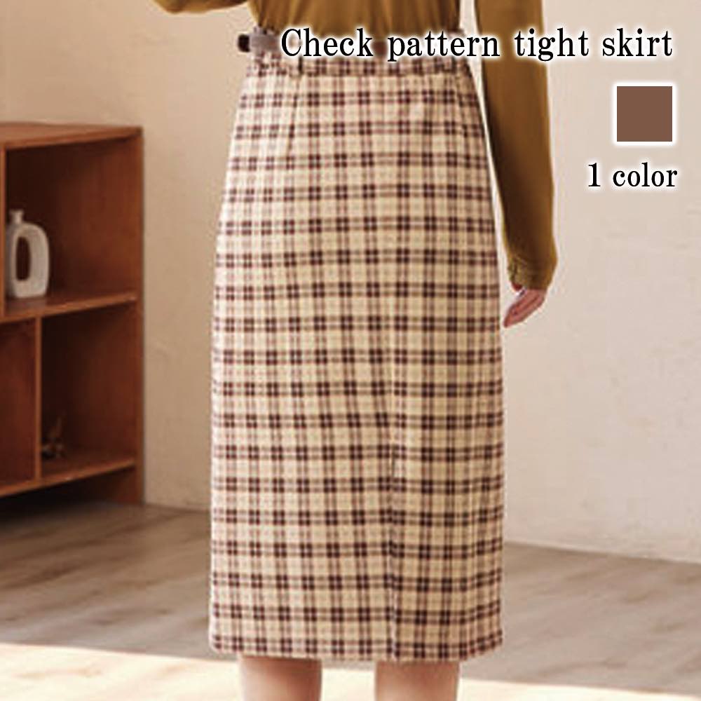 タイトスカート チェック柄タイトスカート 春 スーツ 秋 柄 大きいサイズ チェック 冬 スリット 人気 夏 レディース ミニ トップス ひざ丈 タイト ペンシルスカート 服 パンツ コーデュロイ 大