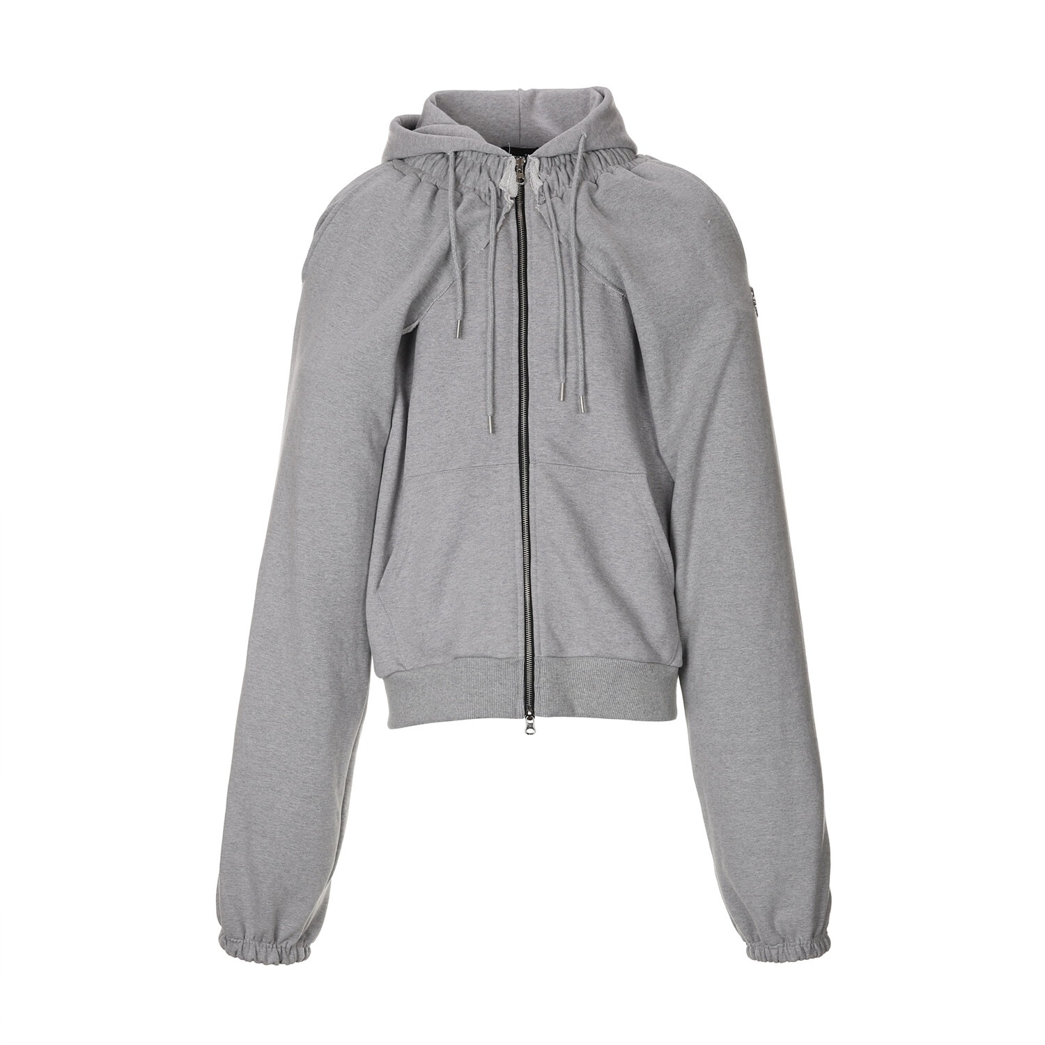 【SURGERY】 SURGERY PANTS SLEEVES REMAKE HOOD JACKET : GREY