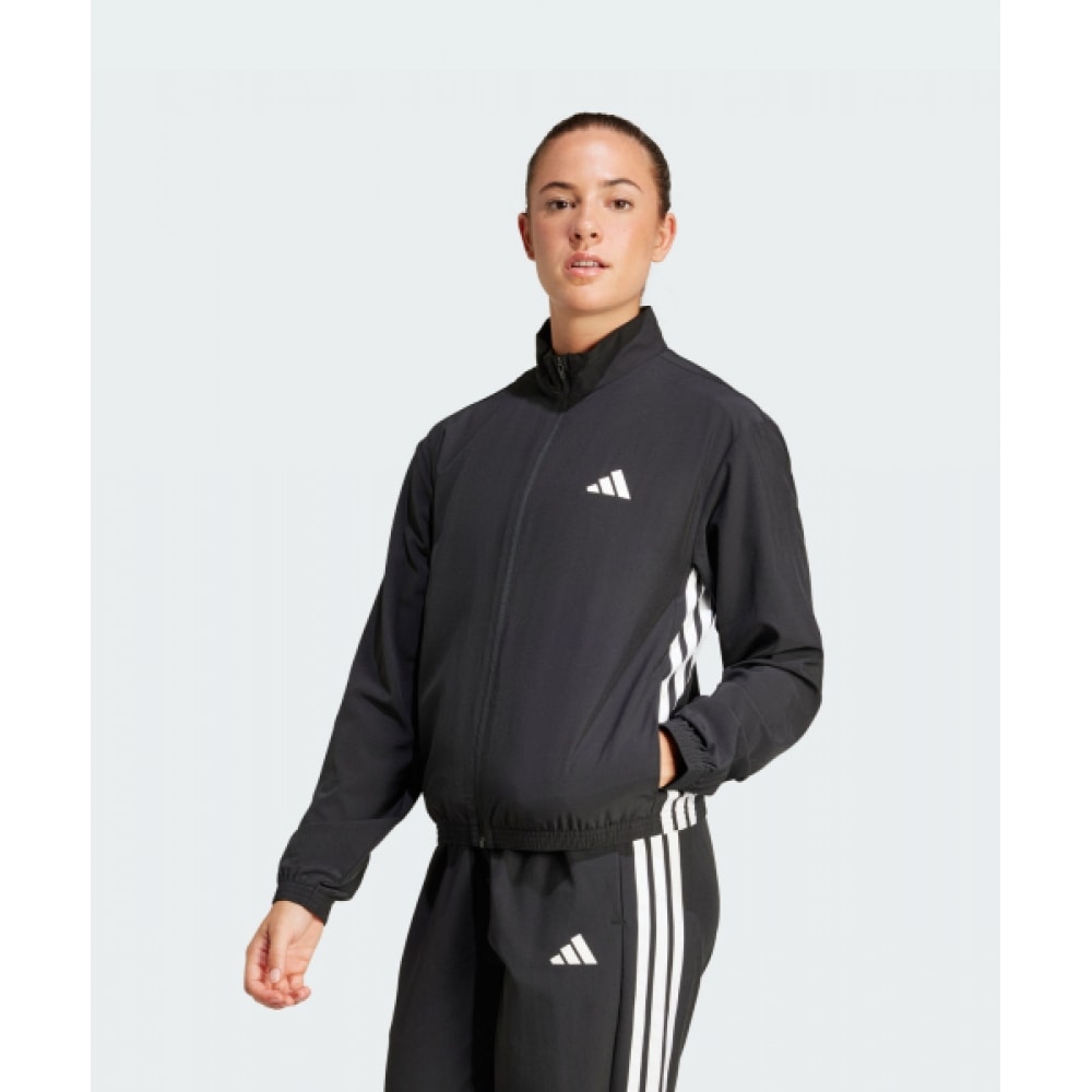 ADIDAS トレインエッセンシャル3S ウ woven ウォームアップジャケット JD6539