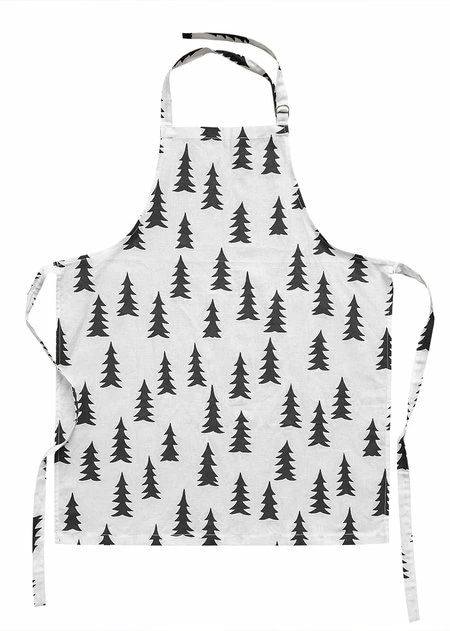 FINE LITTLE DAY GRAN APRON - BLACK (half