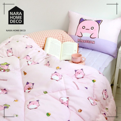 メイプルストーリー 布団 枕カバーセット ピンクビーン 韓国人気