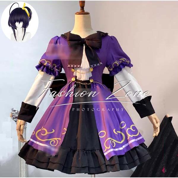中二病でも恋がしたい 風 小鳥遊 六花 コスプレ衣装 ウィッグ cosplay ハロウィン 演出服 変装