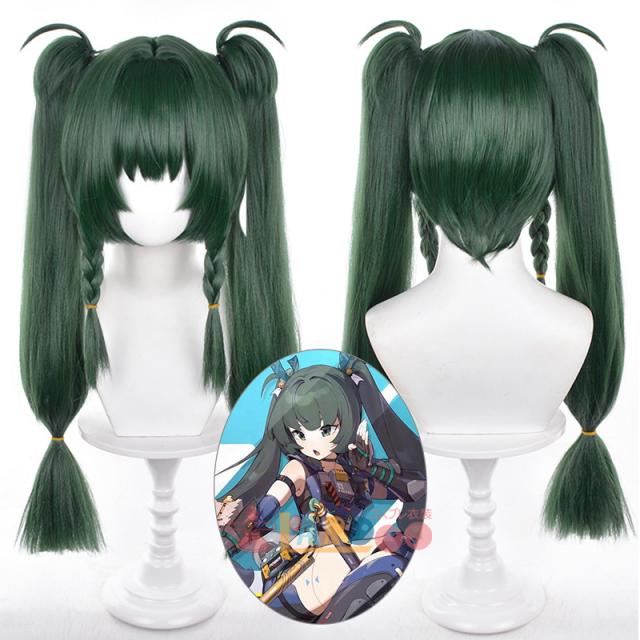 新タイプ追加 激安販売 ゼンレスゾーンゼロ ゼンゼロ ZZZ 「特務捜査班」青衣-チン ウィッグ ネット付き 耐熱かつら