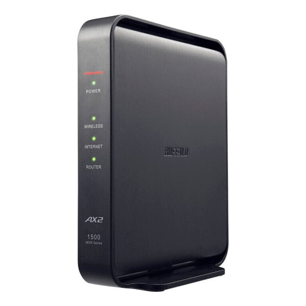 無線LAN親機 WiFiルーター 11ax WiFi6/Ipv6対応 ブラック WSR-1500AX2L/D 6,502円