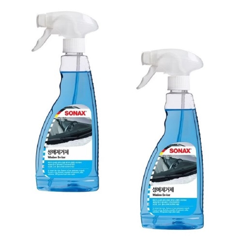 ソナックス冬の城の除去剤 500ml x 2 つの容易な自動車保守管理用品