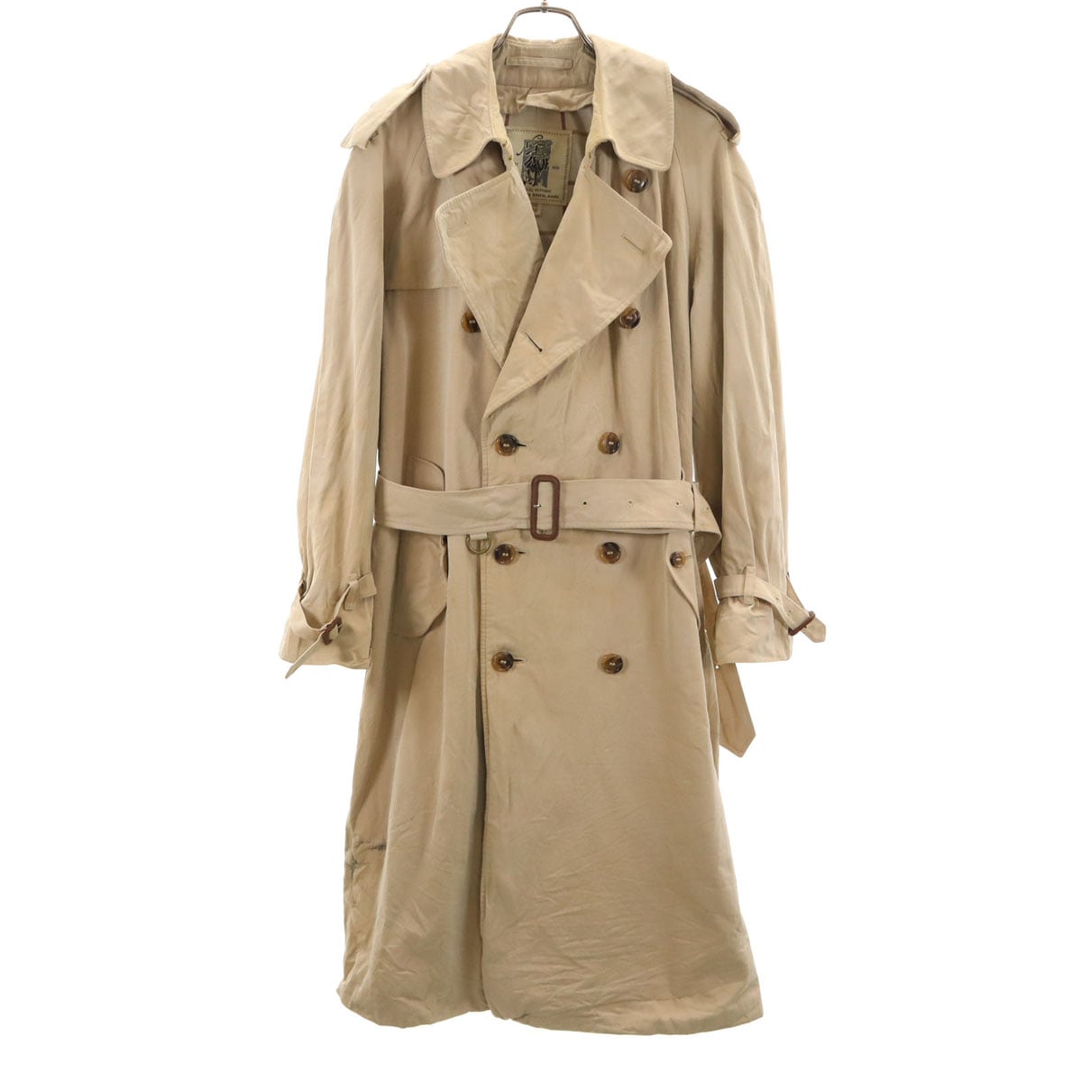 Norseman イングランド製 トレンチコート 36/46 ベージュ メンズ 古着