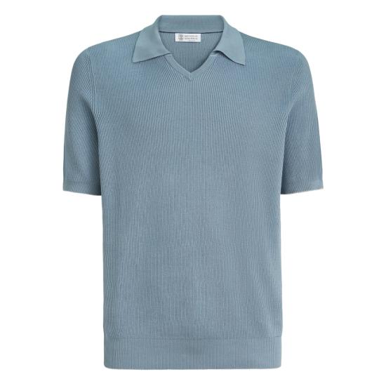 BRUNELLO CUCINELLI Men Tops M29400015 CMM56 BLUE