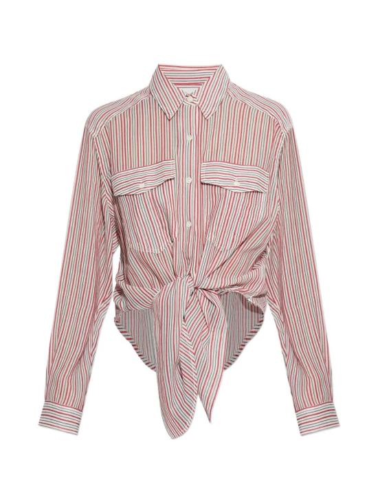 ISABEL MARANT ETOILE Women Shirts CH0131FF D1I04E ECRD ECRU RED