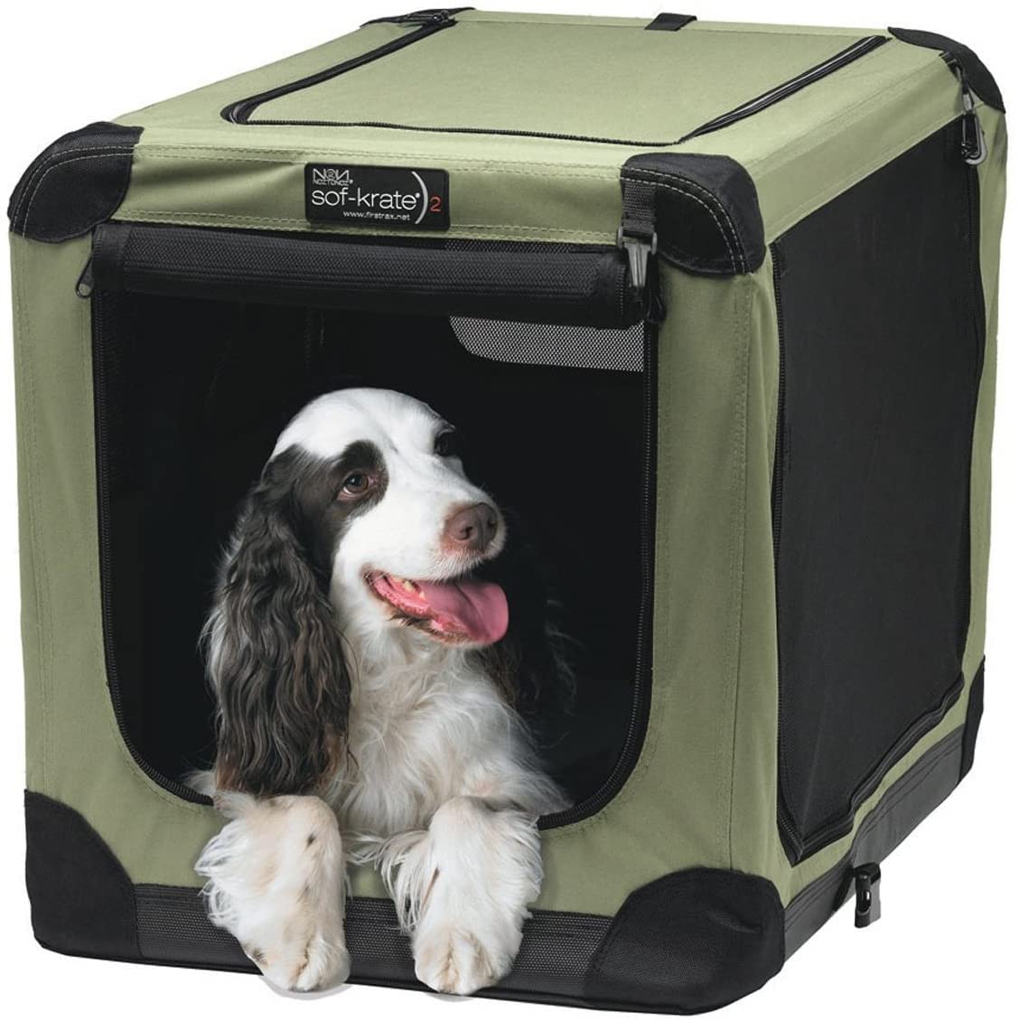 Tetra ファーストラックス (FIRSTRAX) 犬用 ソフクレート n2 Lサイズ 76L x 53W x 58H cm ペット用クレート初の防災製品等推奨品の認証 コンパクトで簡単に組み立て