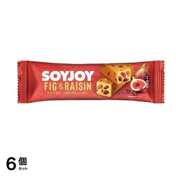 SOYJOY(ソイジョイ) イチジク&レーズン 30g (×12本入) 6個セット