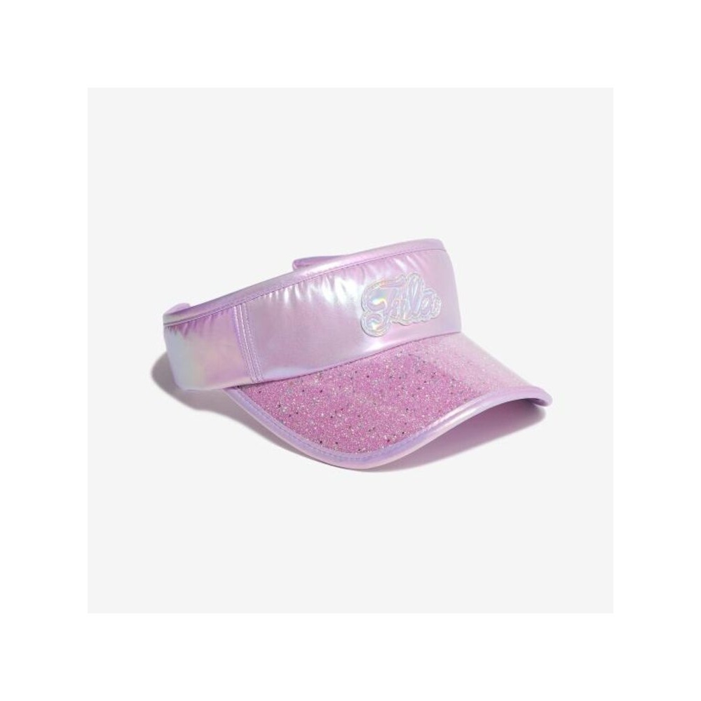 [FILA KIDS] 女の子用グリッターサンキャップ (FK3CPG2005F_LVD) Q0ZFK3CPG2005FLVD