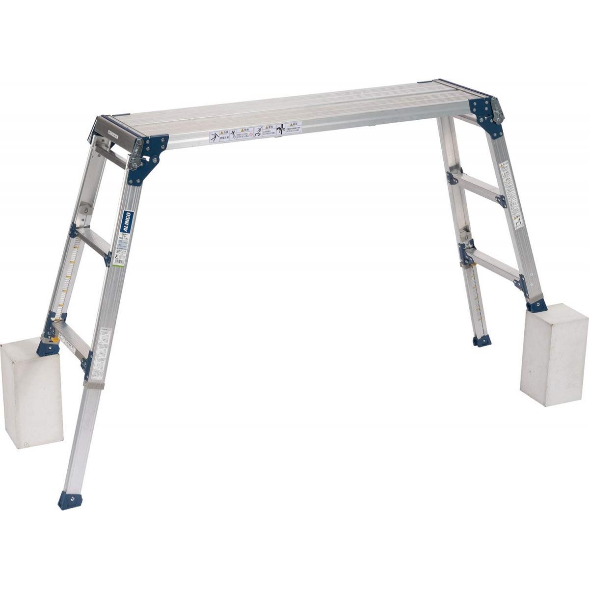 【I】ALINCO アルインコ 伸縮脚付足場台 PXGE-712WX 足場台 足場 転落防止 踏台 【代引不可/北海道・沖縄・離島不可】