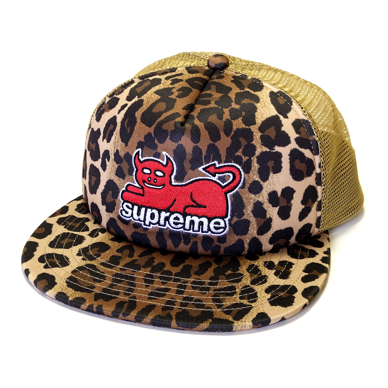 レオパード柄トイマシーンメッシュバック5パネルキャップ SS24H21