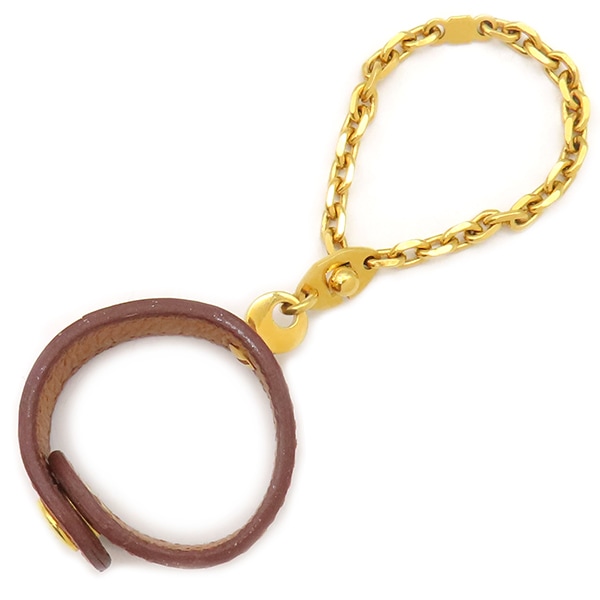 エルメス HERMES グローブホルダー ノマド オーストリッチ GP ブラウン