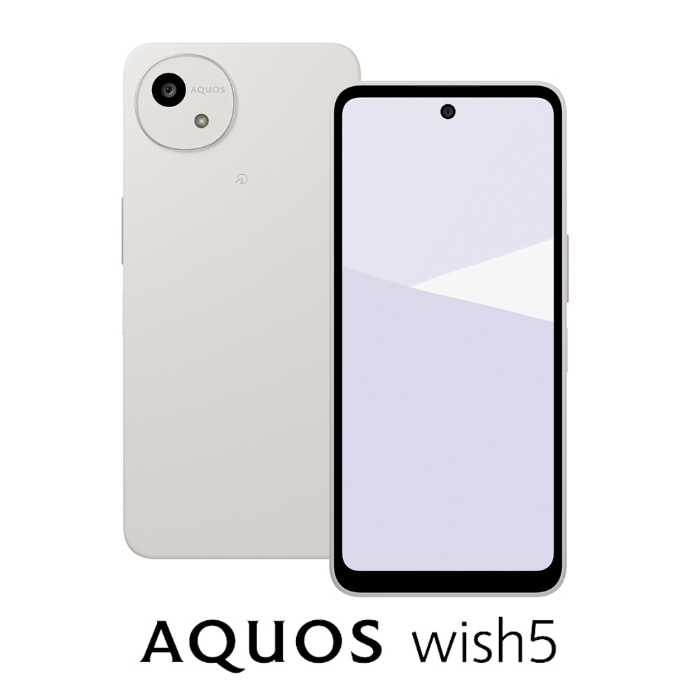 SHARP（シャープ） SH-M32-W AQUOS wish5（4GB/128GB）　ユキ（SIMフリー版） SHM32W