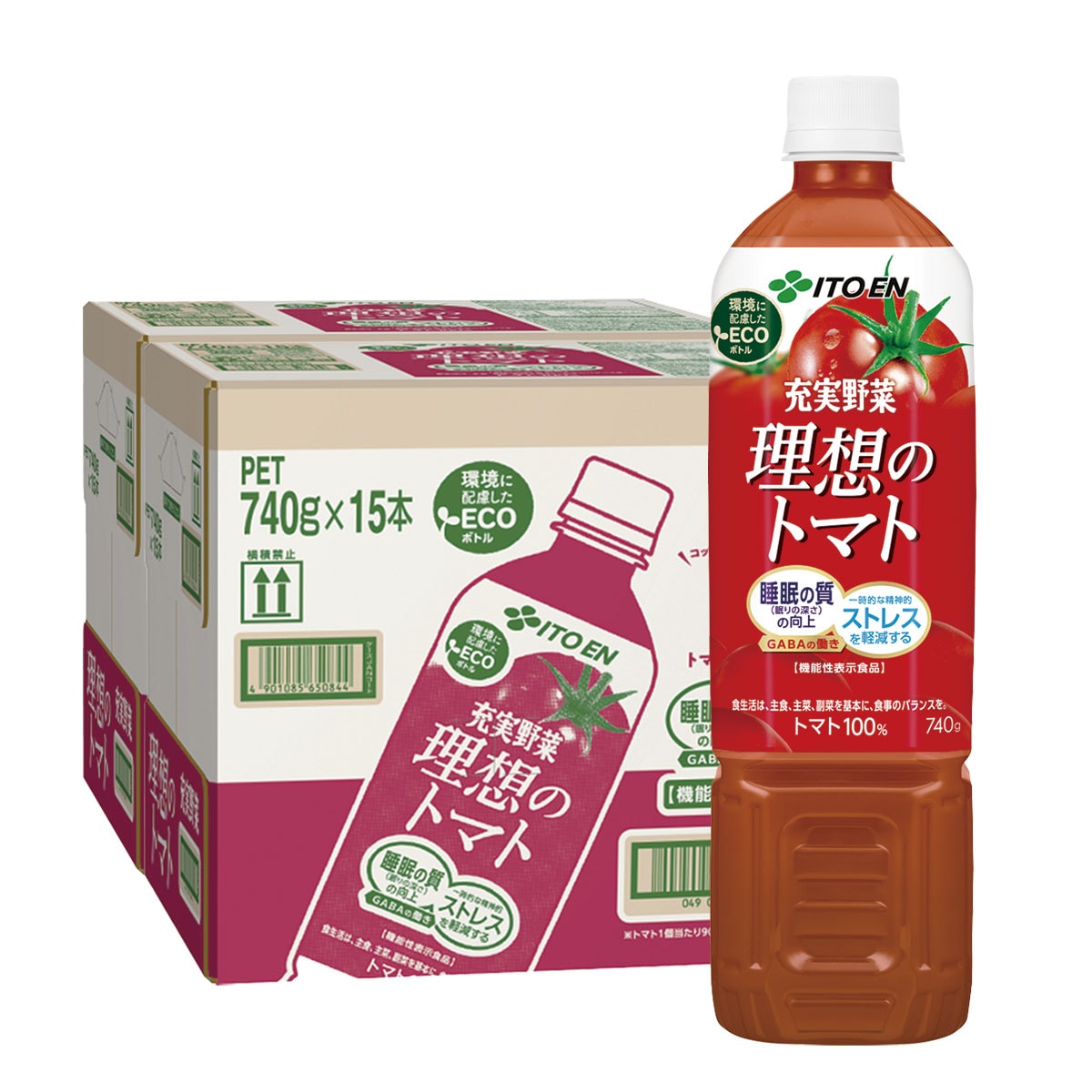 伊藤園 理想のトマト 740ml2ケース 30本