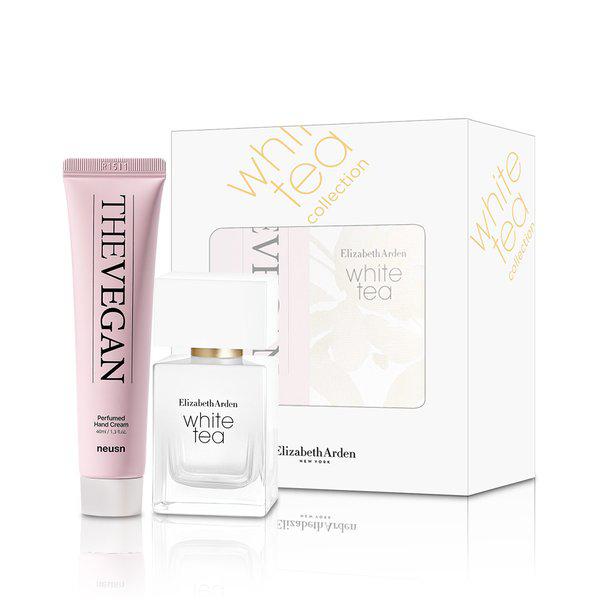 ホワイトティー EDT 30ml+ルーズンビーガンパフュームハンドクリーム 40ml 2種セット