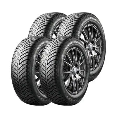 26年製 [4本セット] Vector 4Seasons Hybrid 165/60R15 77H 15インチ 夏 冬 通年雪道 長持ち 省燃費 [営業日午前着金で即出荷][取付店へ直送可]