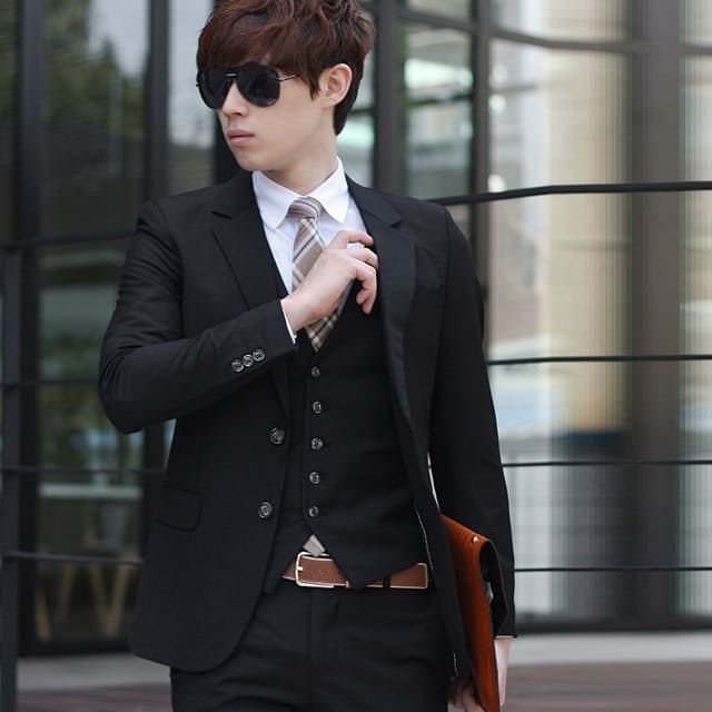 新品更新 New type追加！スーツ メンズ おしゃれ 結婚式 2次会 ビジネス ツーピース 細身 タイト 大きいサイズ フォーマル カジュアルスーツ リクルート かっこいい 3338