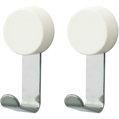 他サイト： 強力ロックピンフック L フック 強力 2個入り 石膏ボード用 ピンフック フックピン 石こうボード 耐荷重10kg 壁掛け 小物掛け 吊り下げ 収納 壁面収納 引っ掛け 玄関 キッチンの商品画像