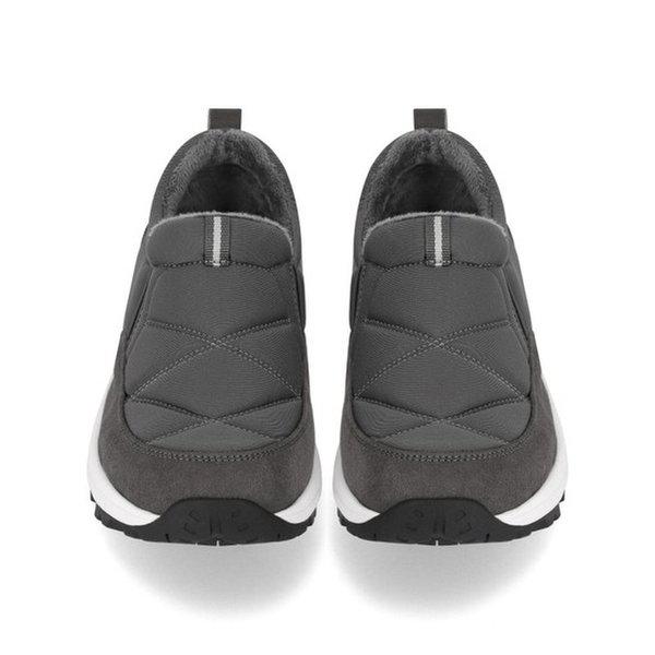 軽量クッション起毛防寒女性スニーカー2XWC99XE-GN